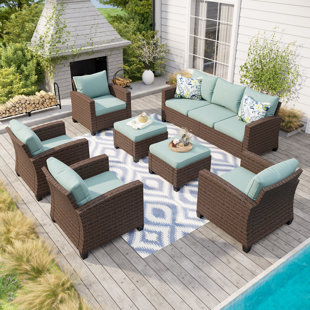 Coral coast laynee all weather wicker 3 piece patio swivel chairs and side 2024 table set